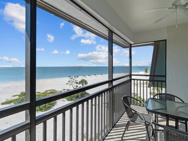 Stunning Sanibel Island Two Bedroom Gulf Front Vacation Rental