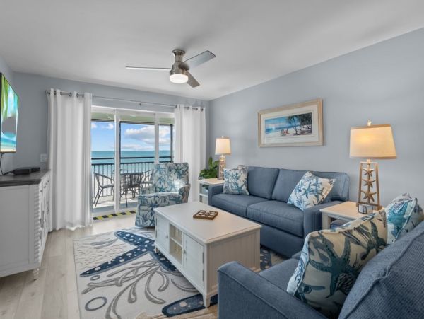 Stunning Sanibel Island Two Bedroom Gulf Front Vacation Rental