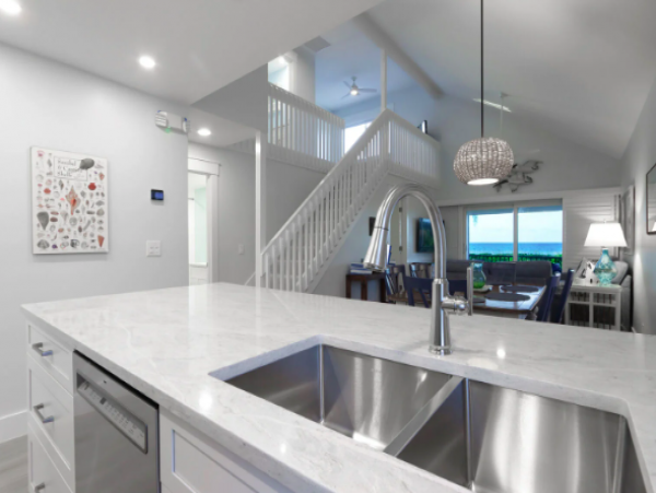 Sanibel Vacation Townhouse on Beach, 3 Bedrooms.