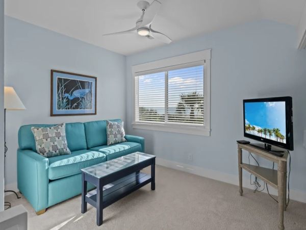 Sanibel Vacation Townhouse on Beach, 3 Bedrooms.