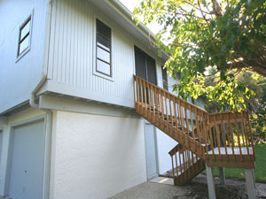 Exterior view from Sanibel Vacation home