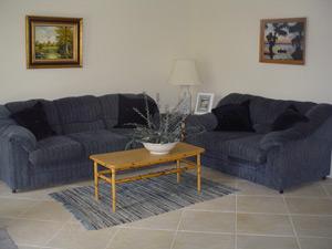 Living room with sofas