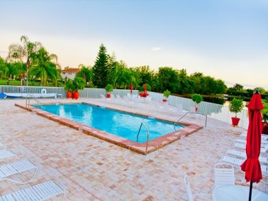 Heated community pool