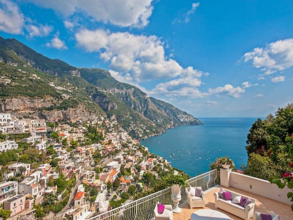 Ocean Views Positano Vacation Home Six Bedroom