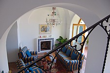 View of Sitting Area from Staircase