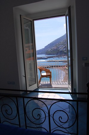 Balcony off the Bedroom