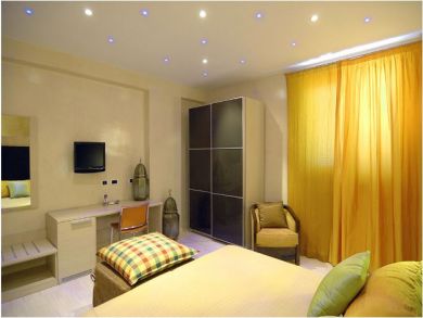Master Bedroom with Wall Mounted TV Master Bedroom with Wall Mounted TV