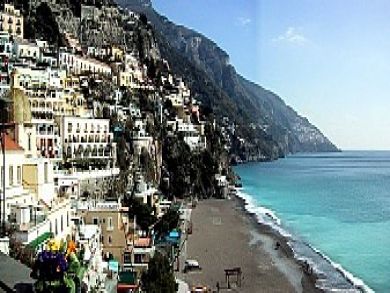Beach View Rental Villa in Positano, Italy