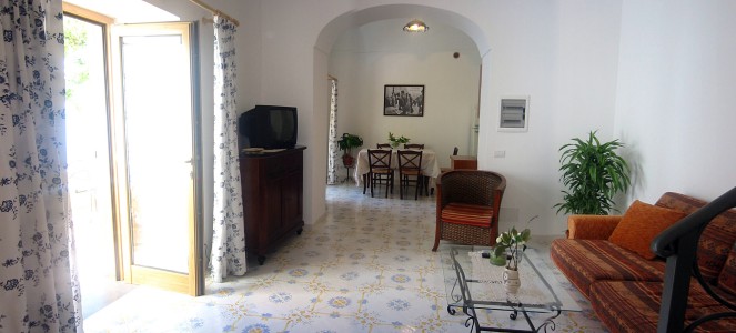 Door from the Living Area leads to Terrace