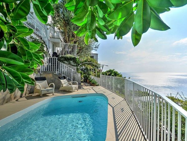 Positano Gorgeous Vacation Villa with Amazing Ocean Views