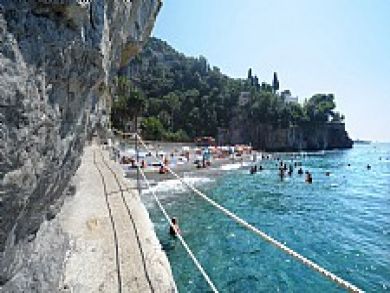 Beach at Positano
