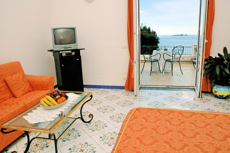 Living Area with TV