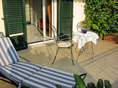 Sun Lounger on the Terrace