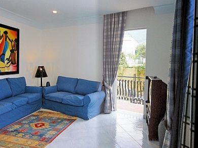 Living room open to terrace