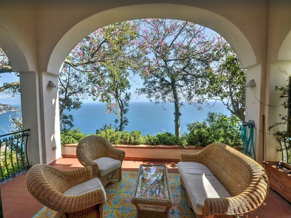 Praiano Luxury Villa Pool and Beautiful Garden & Sea Views