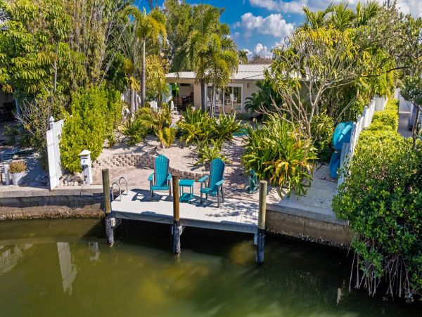 Waterfront Vacation Rental Anna Maria Island - Canal-Front Home with Pool & Dock