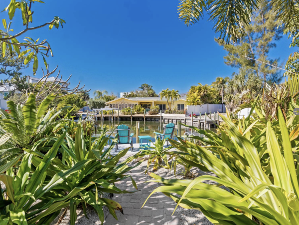 Waterfront Vacation Rental Anna Maria Island - Canal-Front Home with Pool & Dock