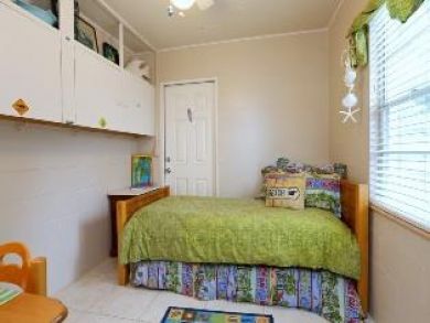 Guest Bedroom has Twin Bed with Trundle Guest Bedroom has Twin Bed with Trundle