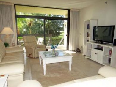 Living Room with Flat Screen TV