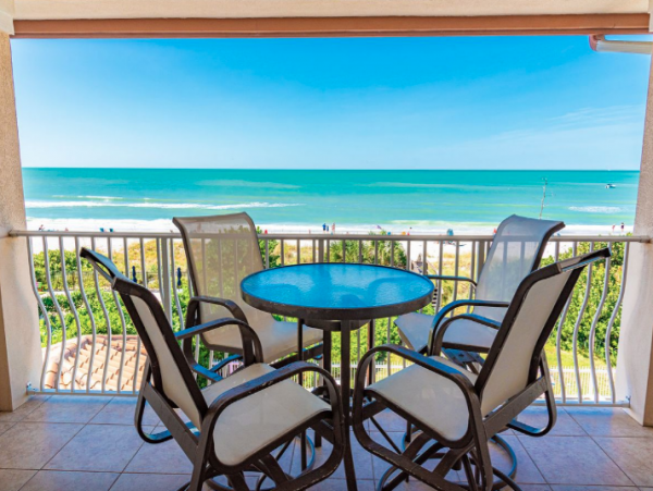 Holmes Beach Gulf Front Three Bedroom Vacation Rental Condo
