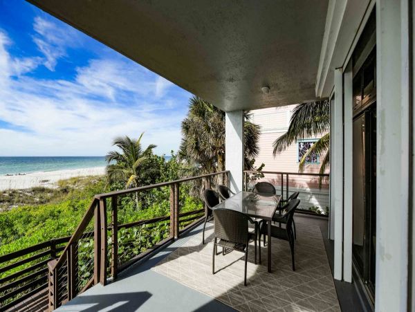Walk Onto The Beach From This Anna Maria Island Condo