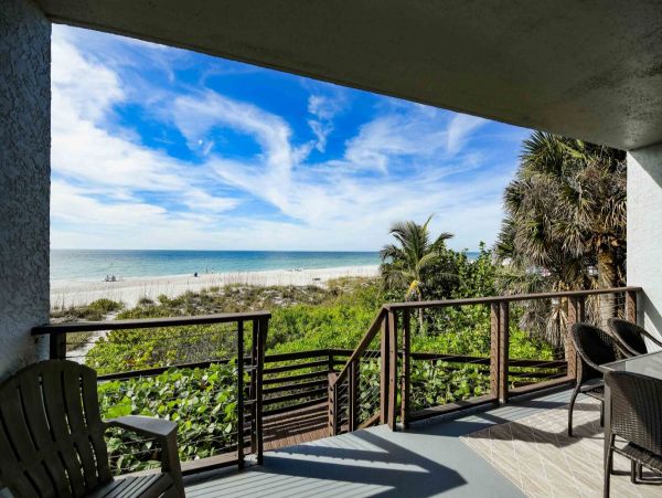 Walk Onto The Beach From This Anna Maria Island Condo