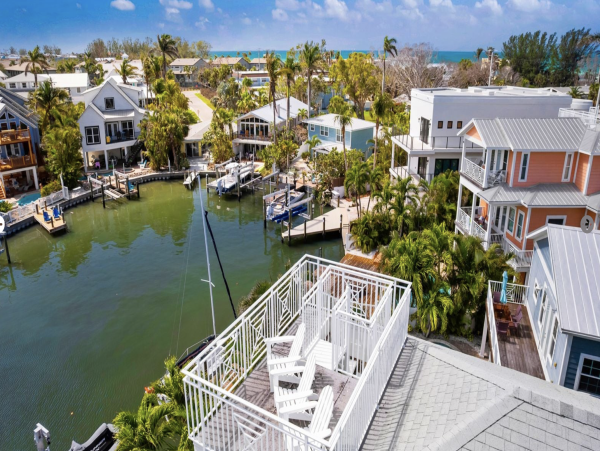 Anna Maria Island  Water Front Home With Pool Sleeps 10 Guests