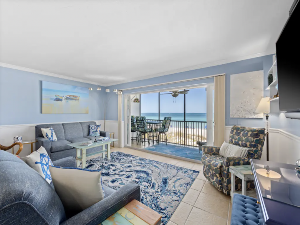 Bradenton Beach Two Bedroom Beachfront Vacation Rental