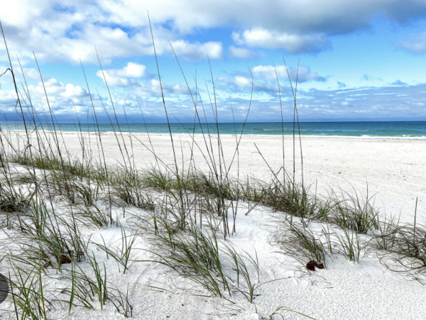 Holmes Beach Vacation end Unit Rental with Gulf View