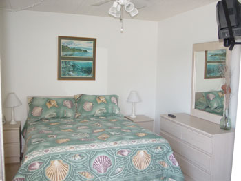Master bedroom with queen bed Master bedroom with queen bed