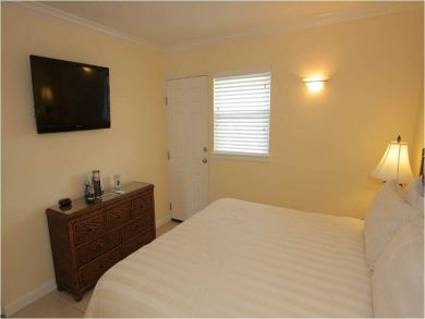 Bedroom with Flat Screen TV