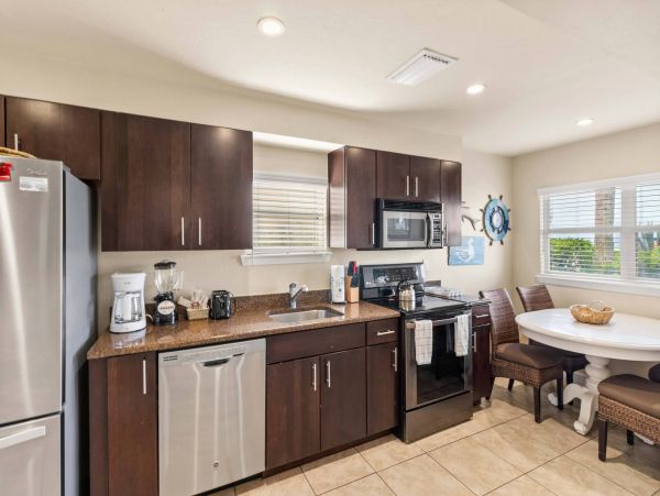 A One Bedroom Plus Den Ground Level Beachfront Unit