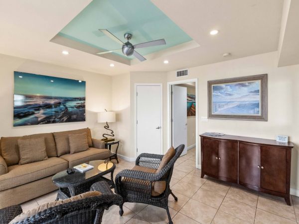 A One Bedroom Plus Den Ground Level Beachfront Unit
