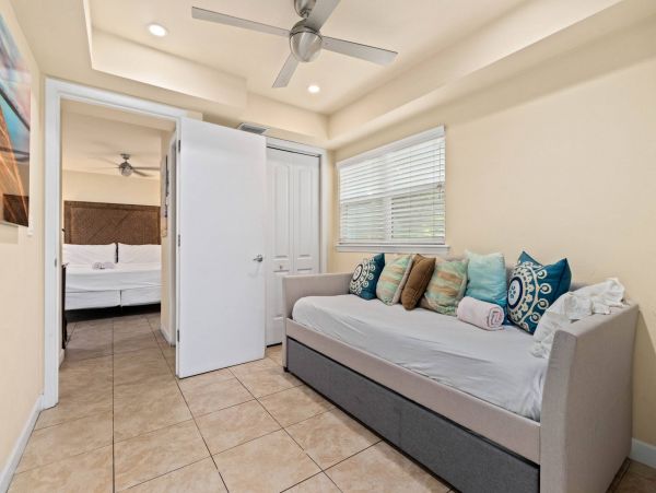 A One Bedroom Plus Den Ground Level Beachfront Unit
