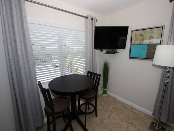 Longboat Key Studio Sleeps Two Guests.