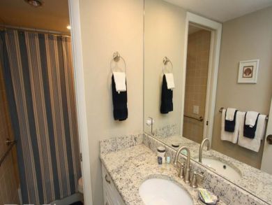 Bathroom with Shower in Tub