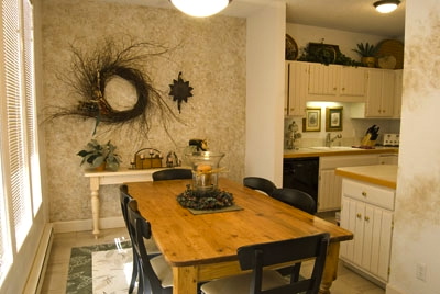 Dining table for six