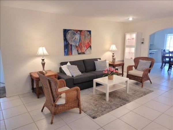 Canalfront Vacation Home in Lido Key with Pool & Boat Dock
