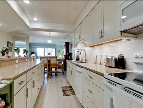 Bradenton Beach Two Bedroom Plus Den Rental 30 steps to GULF!!!!