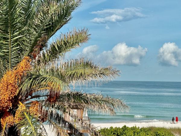 Bradenton Beach Two Bedroom Plus Den Rental 30 steps to GULF!!!!