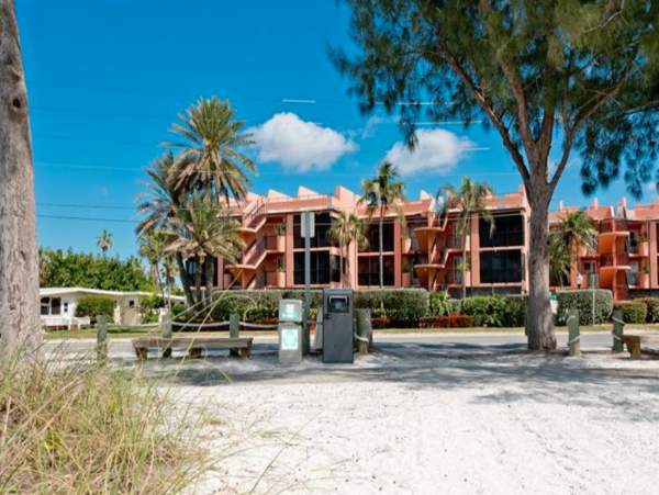 Bradenton Beach Two Bedroom Plus Den Rental 30 steps to GULF!!!!