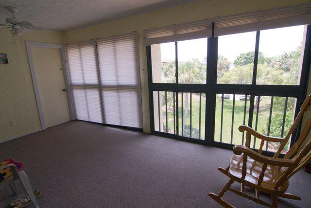 Enclosed balcony at this Anna Maria Rental Condo