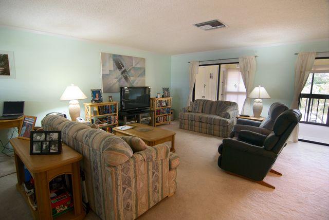 Living room with TV