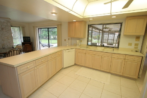 Large light wood kitchen