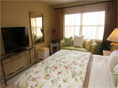 Master Bedroom with Flat Screen TV