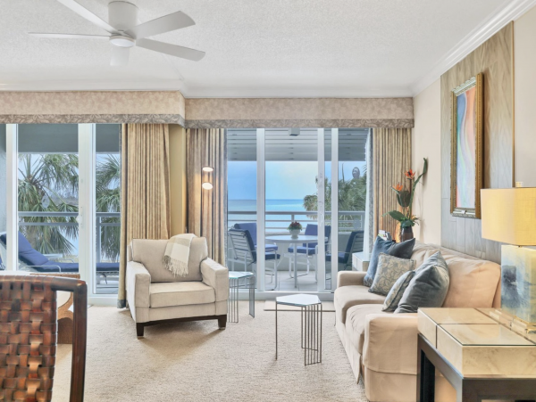 Longboat KeyJunior Suite with full Gulf View