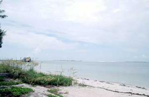 White sand beach on Anna Maria Island