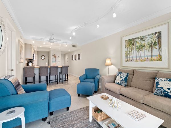 Two Bedroom Beachfront Vacation Rental on Longboat Key