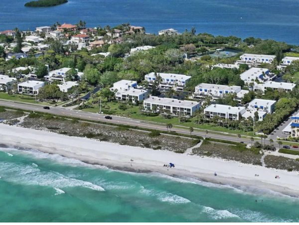 100ft From the Beach Longboat Key Beach/Bay Rental Condo
