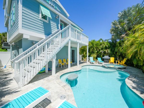 Anna Maria Four Bedroom Vacation Home Private Pool